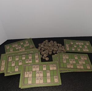 Classic Green Loto Game Set